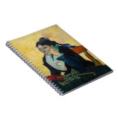 Vincent Van Gogh - Portret van Madame Ginoux Notitieboek (Rechterzijde)