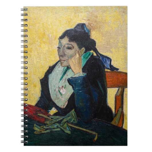 Vincent Van Gogh - Portret van Madame Ginoux Notitieboek (Voorkant)