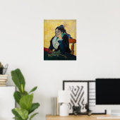 Vincent Van Gogh - Portret van Madame Ginoux Poster (Thuiskantoor)