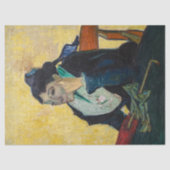 Vincent Van Gogh - Portret van Madame Ginoux Tissuepapier (Voorkant)