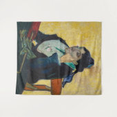 Vincent Van Gogh - Portret van Madame Ginoux Wandkleed (Voorkant (horizontaal))