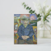 Vincent Van Gogh - Portret van Pere Tanguy Briefkaart (Staand voorkant)