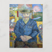 Vincent van Gogh - Portret van Pere Tanguy Briefkaart (Voorkant)