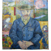 Vincent van Gogh - Portret van Pere Tanguy Douchegordijn (Voorkant)