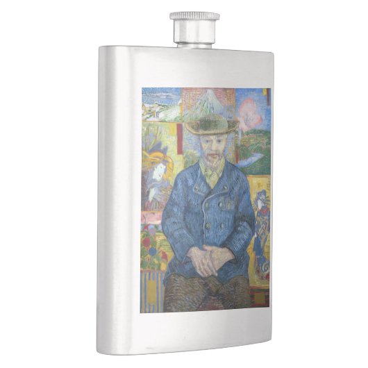 Vincent van Gogh - Portret van Pere Tanguy Flacon (Rechts)