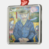 Vincent van Gogh - Portret van Pere Tanguy Metalen Ornament (Links)