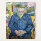 Vincent van Gogh - Portret van Pere Tanguy Planner (Achterkant)