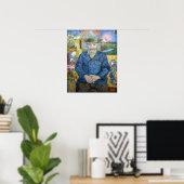 Vincent van Gogh - Portret van Pere Tanguy Poster (Thuiskantoor)