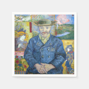 Vincent van Gogh - Portret van Pere Tanguy Servet