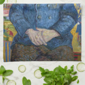 Vincent van Gogh - Portret van Pere Tanguy Theedoek (Gevouwen)