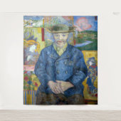 Vincent van Gogh - Portret van Pere Tanguy Wandkleed (Voorkant)