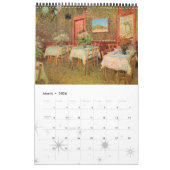 Vincent van Gogh,  Post Impressionisme Kalender (Mar 2026)