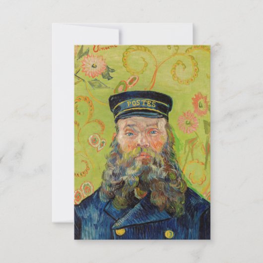 Vincent Van Gogh - Postbode Joseph Roulin Bedankkaart (Voorkant)