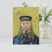 Vincent Van Gogh - Postbode Joseph Roulin Bedankkaart (Staand voorkant)