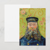 Vincent Van Gogh - Postbode Joseph Roulin Bedankkaart (Voorkant / Achterkant)