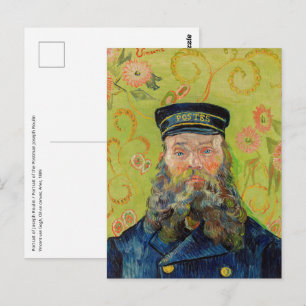 Vincent Van Gogh - Postbode Joseph Roulin Briefkaart