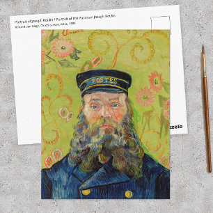Vincent Van Gogh - Postbode Joseph Roulin Briefkaart