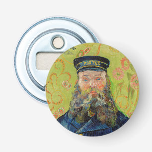 Vincent Van Gogh - Postbode Joseph Roulin Button Flesopener