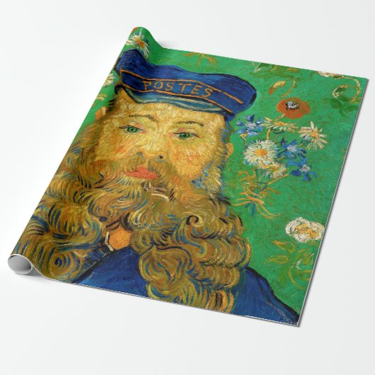 Vincent Van Gogh - Postbode Joseph Roulin Cadeaupapier (Uitgerold)