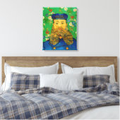 Vincent Van Gogh - Postbode Joseph Roulin Canvas Afdruk (Insitu (Slaapkamer))