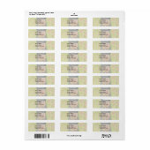 Vincent Van Gogh - Postbode Joseph Roulin Etiket (Full Sheet)