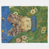 Vincent Van Gogh - Postbode Joseph Roulin Fleece Deken (Voorkant (Horizontaal))