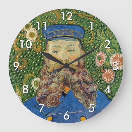 Vincent Van Gogh - Postbode Joseph Roulin Grote Klok (Voorkant)