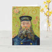 Vincent Van Gogh - Postbode Joseph Roulin Kaart (Gele Bloem)