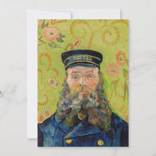 Vincent Van Gogh - Postbode Joseph Roulin Kaart (Voorkant)