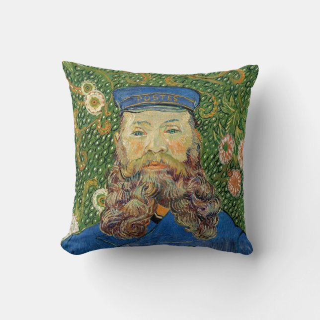 Vincent Van Gogh - Postbode Joseph Roulin Kussen (Voorkant)