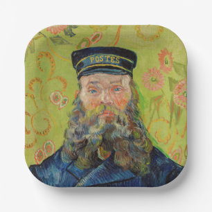 Vincent Van Gogh - Postbode Joseph Roulin Papieren Bordje