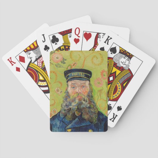 Vincent Van Gogh - Postbode Joseph Roulin Pokerkaarten (Achterkant)