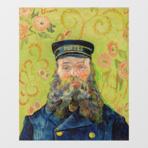 Vincent Van Gogh - Postbode Joseph Roulin Raamsticker