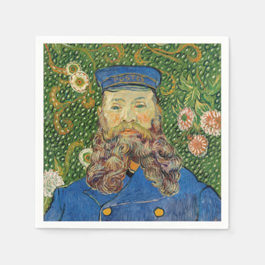 Vincent Van Gogh - Postbode Joseph Roulin Servet (Voorkant)