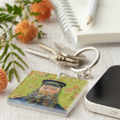 Vincent Van Gogh - Postbode Joseph Roulin Sleutelhanger (Voorkant Rechts)