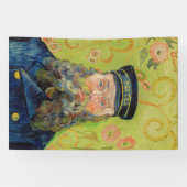 Vincent Van Gogh - Postbode Joseph Roulin Spandoek (Horizontaal)