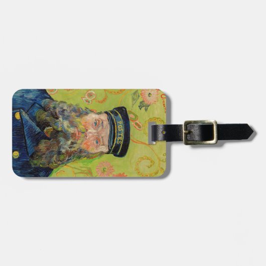 Vincent Van Gogh - Postman Joseph Roulin Bagagelabel (Voorkant horizontaal)