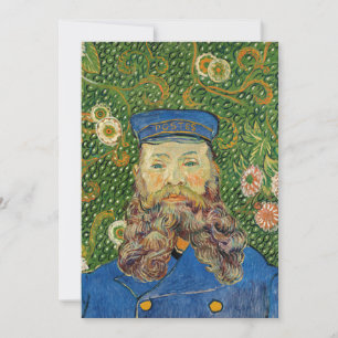 Vincent Van Gogh - Postman Joseph Roulin Bedankkaart