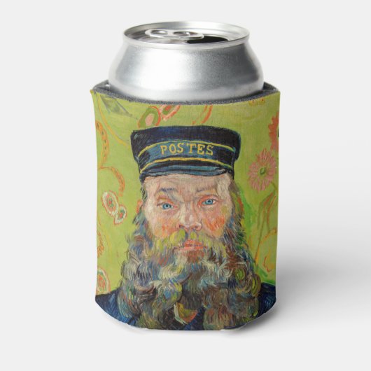 Vincent Van Gogh - Postman Joseph Roulin Blikjeskoeler (Blikje Achterkant)