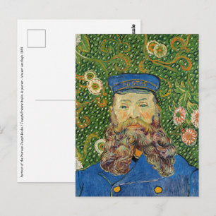 Vincent Van Gogh - Postman Joseph Roulin Briefkaart