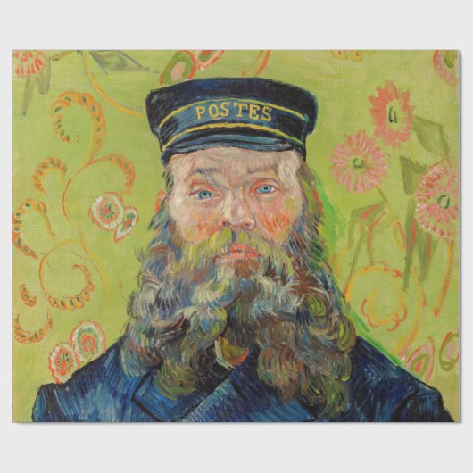 Vincent Van Gogh - Postman Joseph Roulin Cadeaupapier (Vlak)