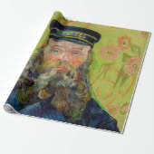 Vincent Van Gogh - Postman Joseph Roulin Cadeaupapier (Uitgerold)