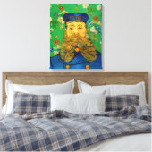 Vincent Van Gogh - Postman Joseph Roulin Canvas Afdruk (Insitu (Slaapkamer))
