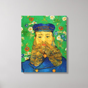 Vincent Van Gogh - Postman Joseph Roulin Canvas Afdruk