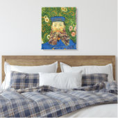 Vincent Van Gogh - Postman Joseph Roulin Canvas Afdruk (Insitu (Slaapkamer))