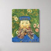 Vincent Van Gogh - Postman Joseph Roulin Canvas Afdruk (Voorkant)