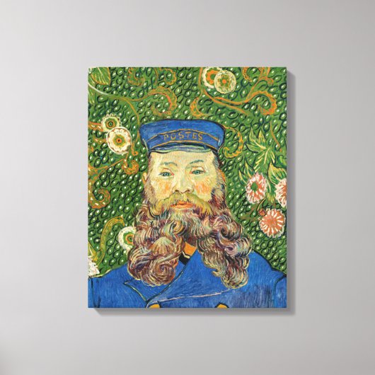 Vincent Van Gogh - Postman Joseph Roulin Canvas Afdruk (Voorkant)
