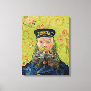 Vincent Van Gogh - Postman Joseph Roulin Canvas Afdruk