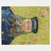 Vincent Van Gogh - Postman Joseph Roulin Fleece Deken (Voorkant (Horizontaal))