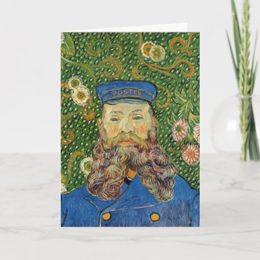 Vincent Van Gogh - Postman Joseph Roulin Kaart (Voorkant)